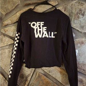 VANS Off the wall Cropped long sleeve